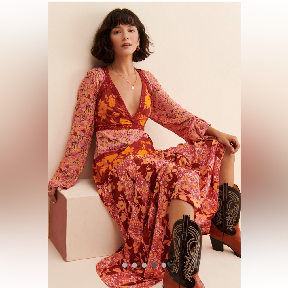 NWT Free People Tilda Wrap Dress